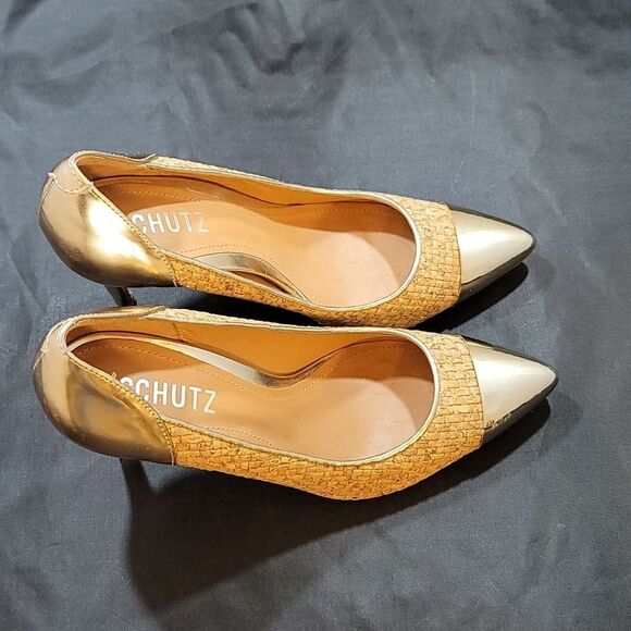 SCHUTZ POINTED TOE HIGH HEEL STILETTO PUMP - Picture 8 of 16